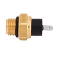 thumbnail image 1 of Radiator Fan Switch, Copper Electric Radiator Fan Switch, Automotive Replacement Radiator Cooling Fan Switches, Replacement Parts for Motorcycle, 1 of 7