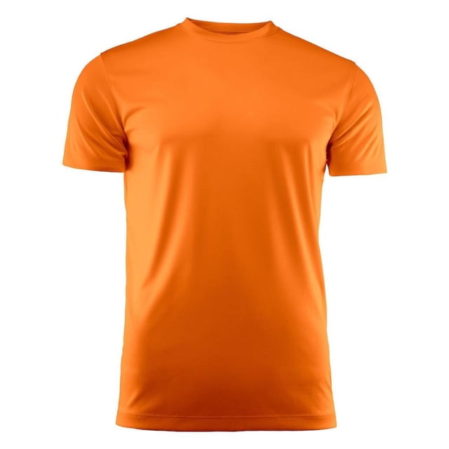 Printer RED Mens Run Active T-Shirt