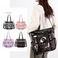 thumbnail image 2 of SPEKSEE Clear Bag for Stadium Events, Clear Transparent Tote Bag with Detachable Strap for Sports, Concert, Work,Travel, 2 of 7