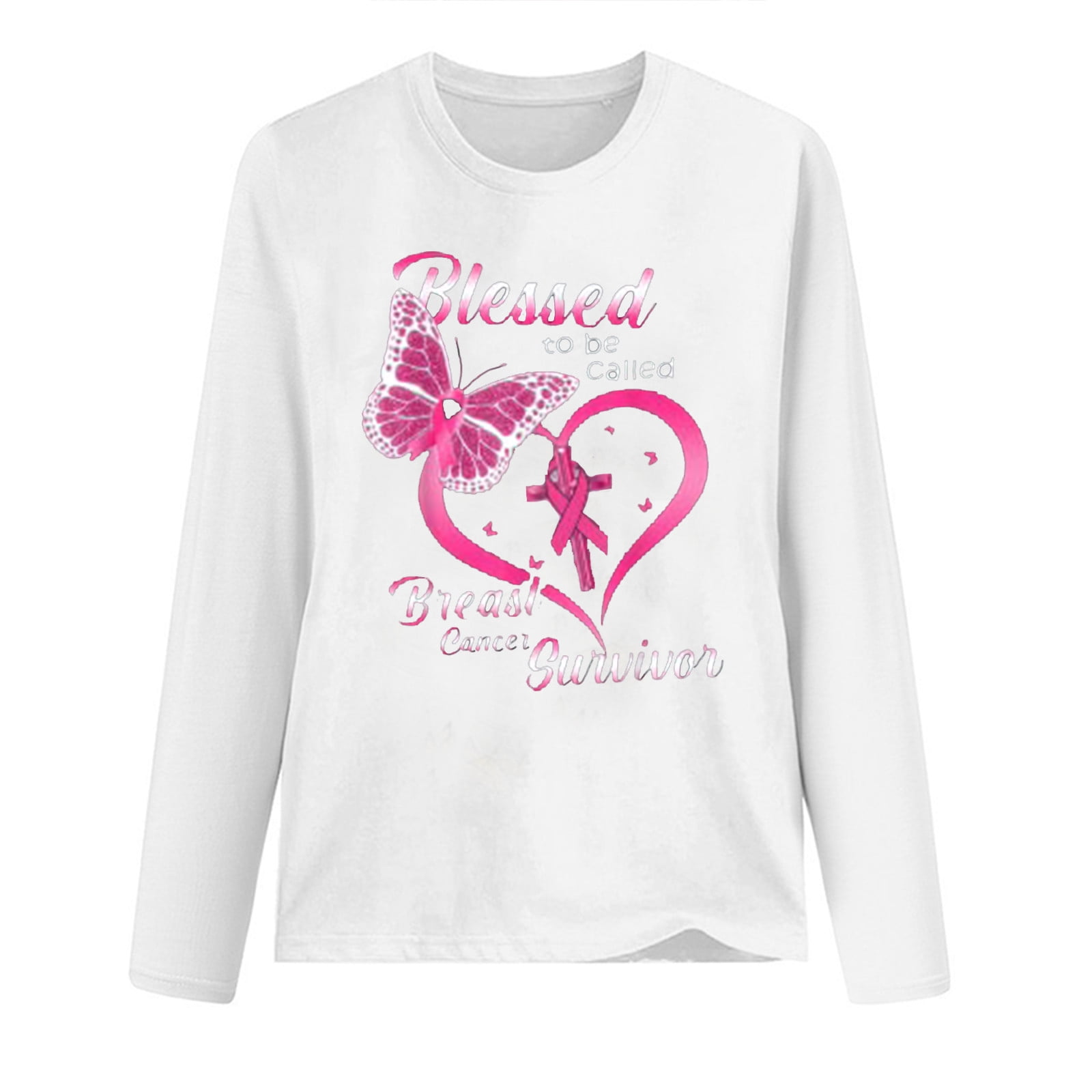 T-shirt Octobre Rose Femme 2025 – Coton – Manches Courtes – Avec Ruban Rose De Sensibilisation – Coupe Féminine Ajustée - 2