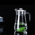 thumbnail image 7 of GBJHJIA Plastic Pitcher, Clear Water Pitcher with Lid, Fridge Jug, BPA-Free, Shatter-Proof, Great for Iced Tea, Sangria, Lemonade, Juice, Milk, and More (Silver）, 7 of 7