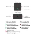 thumbnail image 3 of Impresora térmica Label Maker Core Innovations Wireless Mini, 3 of 9