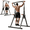 Black+Red, variant on pink deep squat machine for home gym with resistance bands squat assist trainer for glutes core legs workout ideal for small apartment office