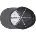thumbnail image 6 of Solid Flat Brim Bill Fitted Baseball Cap, 6 of 6