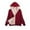 Wine, variant on Aloohaidyvio denim jackets for women,Womens Long Hoodies Jacket Winter Warm Fleece Lined Zip Up Hooded Sweatshirt Coat