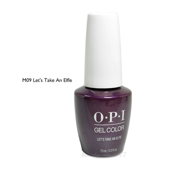 OPI GelColor Gel Polish - Shine Bright Collection - Let's Take An Elfie 0.5 oz - #HPM09