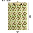 thumbnail image 2 of FMSHPON Pig Piglet Four Leaf Clover Clipboard Hardboard Wood Nursing Clip Board and Pull for Standard A4 Letter 13x9 inches, 2 of 7