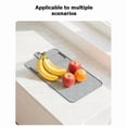 thumbnail image 3 of Osfvolr Drawer Organizer Knives Organizer Premium Compact Multifunctional Soft Knife Mat Silicone Knife Storage Tray Black, 3 of 8