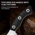 thumbnail image 6 of Kizer Rook Fixed Knife AEB-L Blade G10 Handle With Sheath Camping 1090A3, 6 of 10