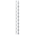 thumbnail image 3 of Ekena Millwork 47"H x 1/8"T Midland Adjustable Acrylic Decorative Slat Wall Panel Kit, Grey (contains 29 Slats + 1 Straight Edge Starter Slat), 3 of 11