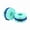 Lapis Lazuli Green, variant on 2 Pack EVA Swim Aquatic Cuffs, Adjustable Quick Release Water Aerobics Float Bands, Waterproof Chlorine Resistant Wrist Ankle Arm Flotation Rings for Pool Fitness Aquatic Therapy Training