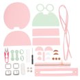 thumbnail image 1 of 1 Set DIY Bear Design Hand Made Bag Knitting Material Bag Sewing Material, 1 of 6