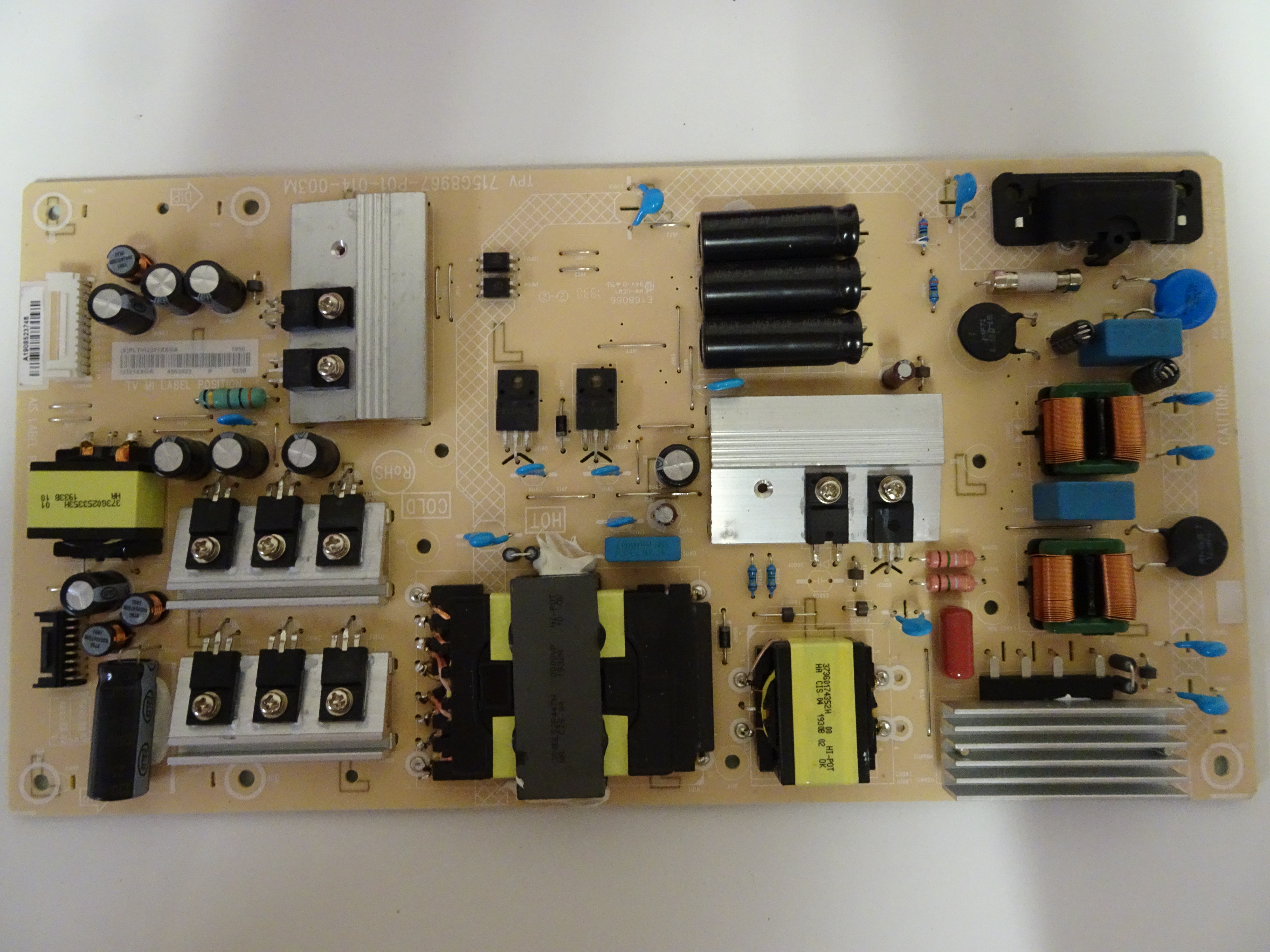 Insignia NS-58DF620NA20 Power Supply (715G8967-P01-014-003M) PLTVIJ321XXGA