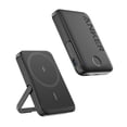 thumbnail image 3 of General MagGo Magnetic Wireless Power Bank 5000mAh 2-Pack, Built-In Kickstand, USB-C Recharge, Mag-Safe Compatible Charger for iPhone 15/14/13/12, Compact Portable Backup Battery, 3 of 6
