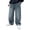 Blue, variant on Conairie Baggy Jeans for Boys Straight Wide Leg Y2k Denim Jeans Kids Elastic Waist Cargo Pants Streetwear Blue 4-5 Years