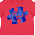 thumbnail image 4 of Inktastic Autism Awareness Be Kind Dark Blue Puzzle Piece Boys or Girls Toddler T-Shirt, 4 of 5