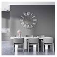 thumbnail image 2 of DaiZuY Large Wall Clock for Living Room Decor, (60CM) 24 Inch Wall Clock Decorative, Metal Analog Numeral Wall Clock Modern Wall Clocks - Large Clock Home Decor (White), 2 of 8