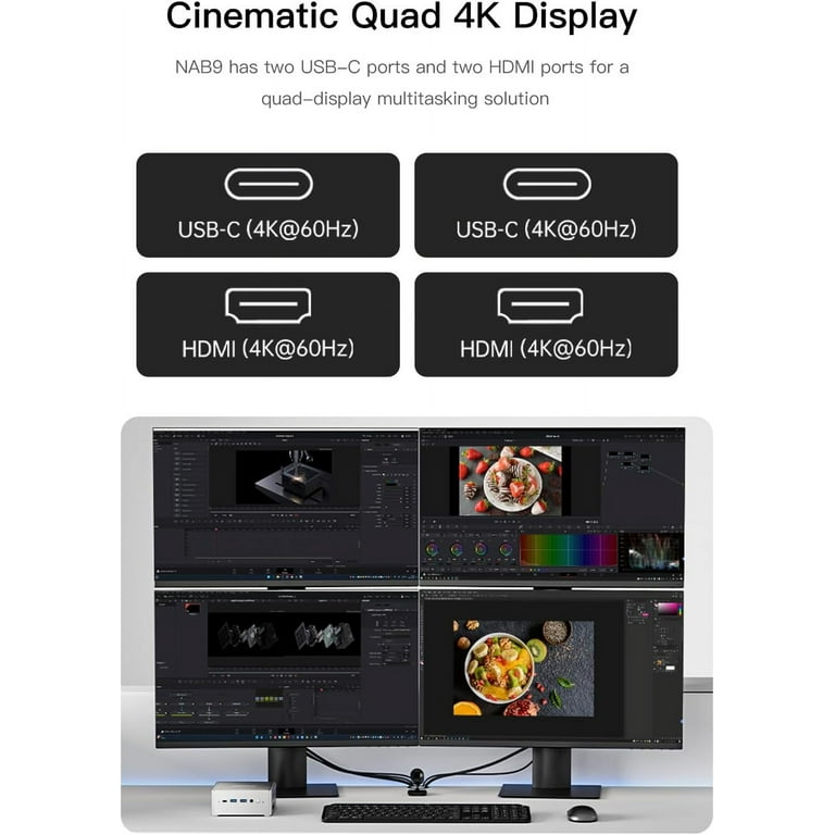 新品未開封 NAB9 i9-12900HK 32GB/ 1TB SSD MINISFORUM-Venus-Series-NAB9-