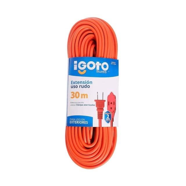 Extension USO RUDO Igoto NARANJA Exterior 16Awg 30M