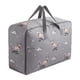 thumbnail image 5 of Bolsa grande de tela Oxford para almacenamiento, bolsa de viaje impermeable para manta de algodón, bolsa de viaje gris ciervo modelo B, 5 of 6