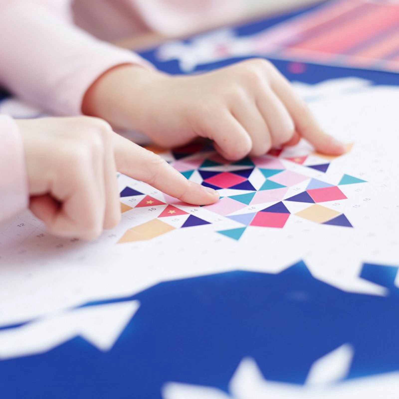 POPPIK Stickers Art Activity for Kids and Family Book Fun Educational Poster Kit Activity 1100 Stickers Book Constellation