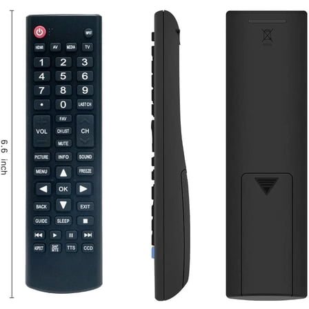 New Remote Control for ONN TV ONC18TV001