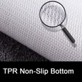 thumbnail image 5 of Luxury Bathtub Rug Round Shower Soft Corner Bathroom Mat Carpet 12 Quadrant Curved Bathroom Mat, 5 of 5