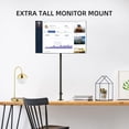 thumbnail image 3 of Bras pour Moniteur Simple Support de Bureau pour Moniteur Simple Support de Moniteur Réglable pour Écran Supporte jusqu'à Lb x Support de Moniteur Vesa, 3 of 7