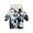 Grey, variant on NOKIO Kids' Winter Windproof Jacket Toddler Girls Boys Autumn Winter Long Sleeve Thick Solid Color Long Down Zipper Hood Coat For 1 To 8 Years Boys' Girls' Long Sleeve Windbreaker Coat