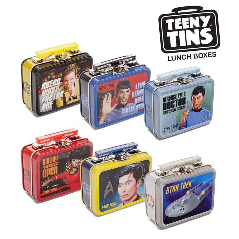 Star Trek The Original Series Teeny Tin Lunch Box, Set of 3 Random