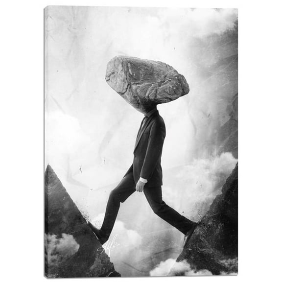 Cortesi Home ''Stubborn'' by Mario Sanchez Nevado Graphic Art on Wrapped Canvas