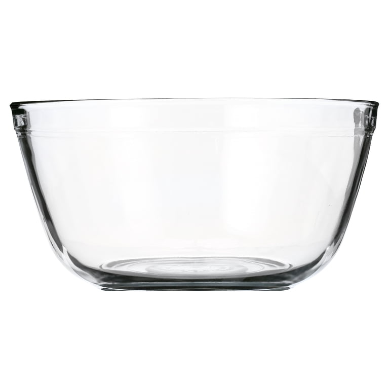 Mainstays 4-Quart Clear Glass Mixing Bowl photo 1
