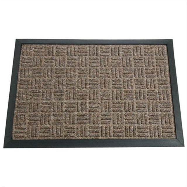 Tapis d'Entrée Wellington - Marron&44; 30 x 18 x 0,38 Po.