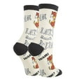 thumbnail image 3 of OoohYeah Womens Funny Animal Crew Socks, Wanna Bone, Novelty Dress Socks, 3 of 4