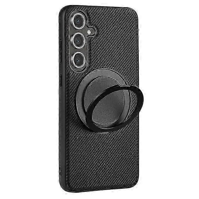 For Samsung Galaxy A56 5G Magnetic Phone Case Ring Kickstand PC TPU Back Cover
