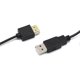 thumbnail image 3 of 1.4 Male To Usb 2.0 Plug Adapter Connector Charger Converter Cable (haoyi, 3 of 5