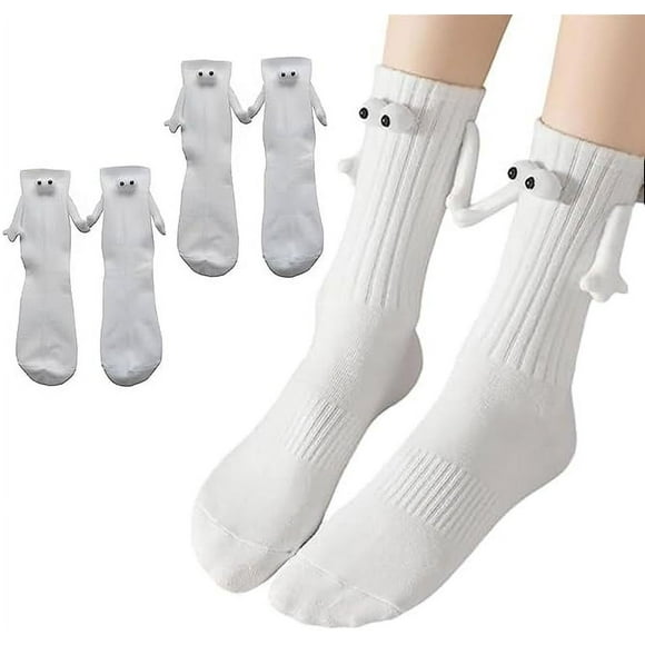 Magnetic Holding Hands Socks Funny Socks Gifts For Boyfriend, Couple, Best Friends