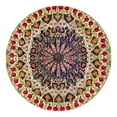 thumbnail image 3 of Unique Loom Vita Collection Area Rug - O' Keefe (8' Round Multi/Blue), 3 of 7