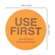 thumbnail image 4 of 2 Rolls of Use First Stickers Food Service Labels Restaurant Adhesive Food Labels Kitchen Food Stickers, 4 of 4