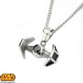 thumbnail image 2 of Stainless Steel X1 Tie Fighter Pendant, 16, 2 of 4