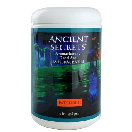 - Ancient Secrets Aromatherapy Dead Sea Mineral Bath Salts, Patchouli, 2 Lb