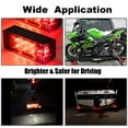 CZC AUTO Exclusive 12V AIF4 LED Low Profile Submersible Trailer Light