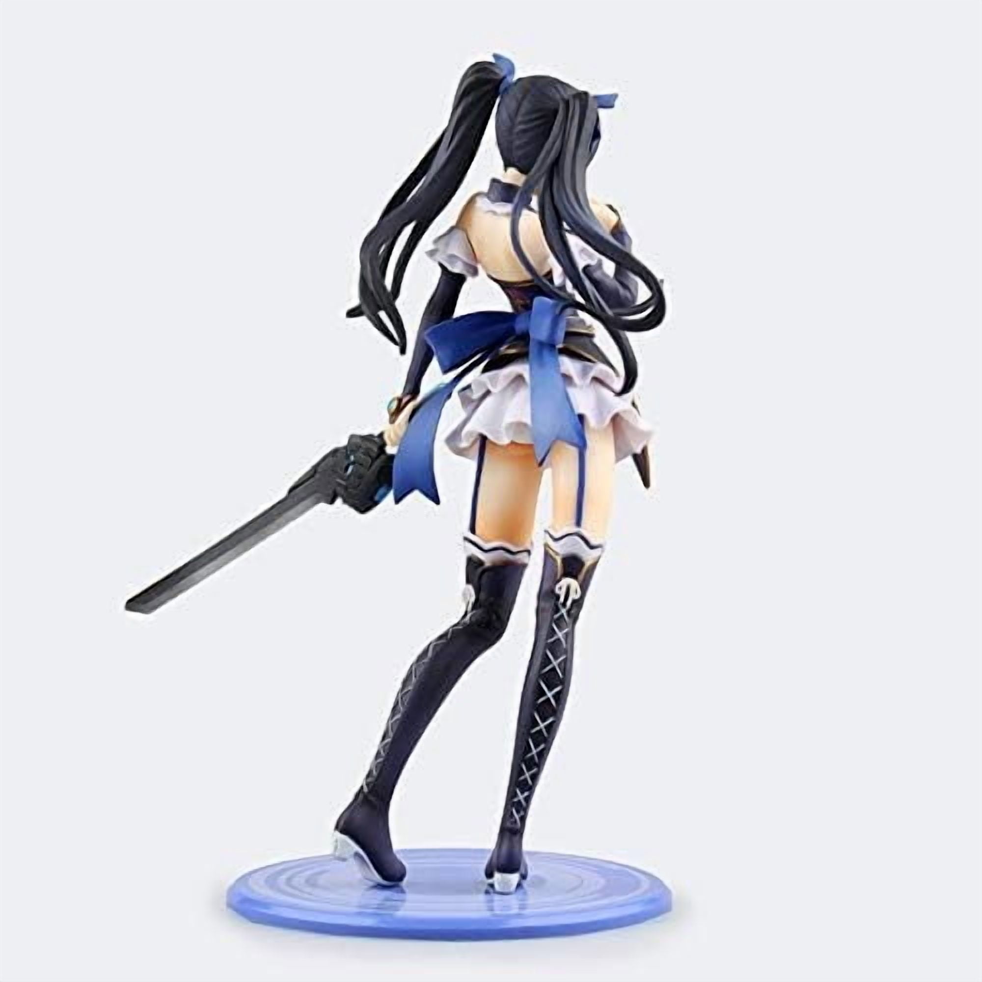 Neptunia Series Figure Holding A Sword Neptunia Series Action Figures 21cm/8.3inch PVC Collectible Handicrafts Souvenirs for Anime Fans Gifts