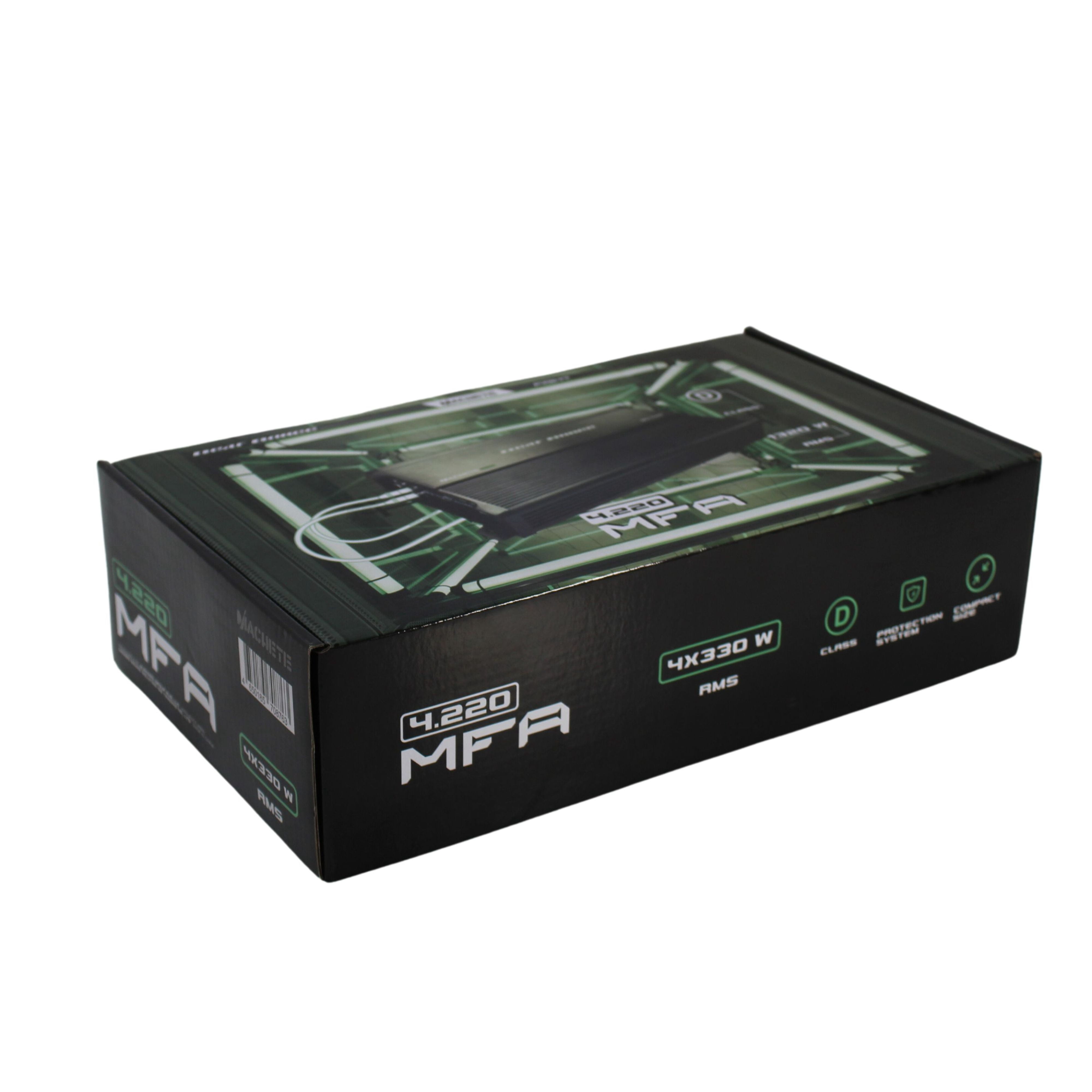 Deaf Bonce MFA-4.220 Machete Series 220 Watts 4-Channel Class-D Car Amplifier