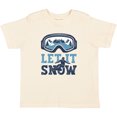 thumbnail image 3 of Inktastic Let It Snow Snowboarding Boys or Girls Toddler T-Shirt, 3 of 5