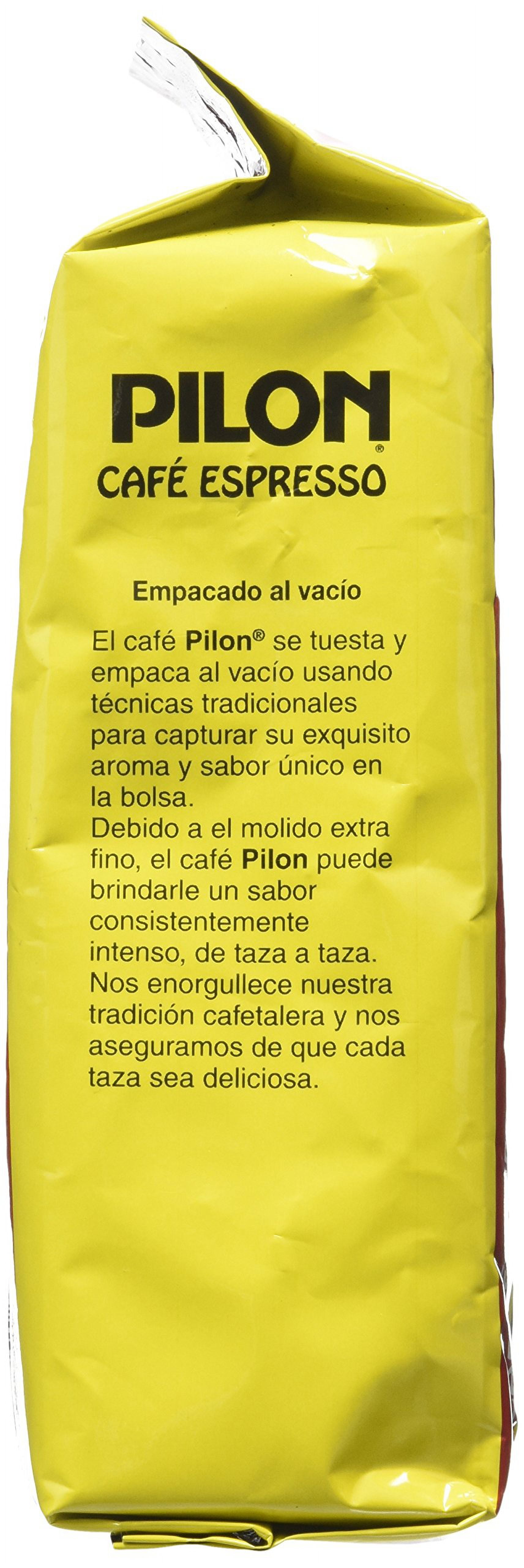 Pilon Coffee, Ground, Decaffeinated, Espresso - 10 oz