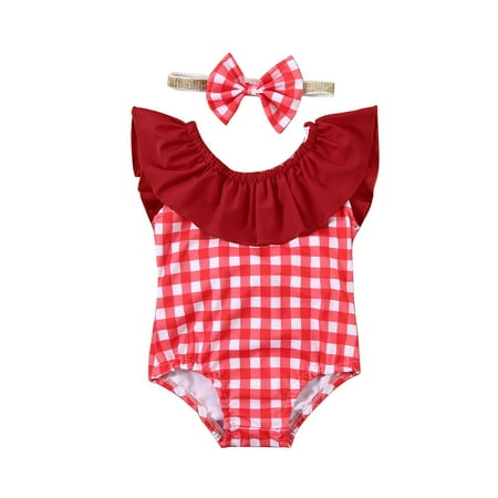 

Kid Baby Girl Bikini Swimsuit Swimwear Bathing Suit Sunsuit Toddler Clothing