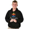 thumbnail image 5 of Autism Puzzle Piece Think Different Hoodie Sweatshirt Women Men Brisco Brands S, 5 of 6