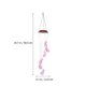 thumbnail image 2 of Pink Solar Cat Wind Bell Lamp for Decor 1Pcs with Solar Charging Feature, 2 of 5