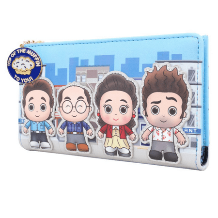 Loungefly Seinfeld Chibi City Flap Wallet